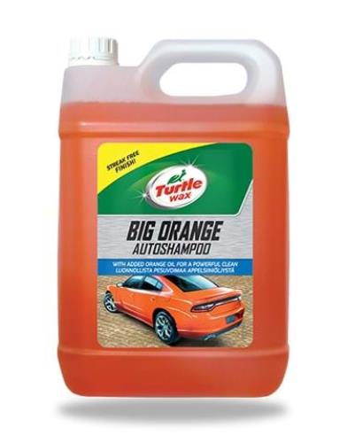 Turtle Wax ESSENTIAL SHAMPOO ORANGE BURST 5 Litre 52817 - 52817 turtle-wax-big-orange-auto-shampoo.jpg